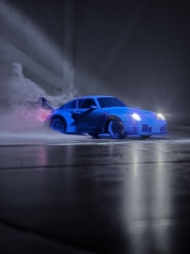 1:24 4WD High Speed RC Drift Car – Dual Tires, LED Lights & 2 Speed Modes