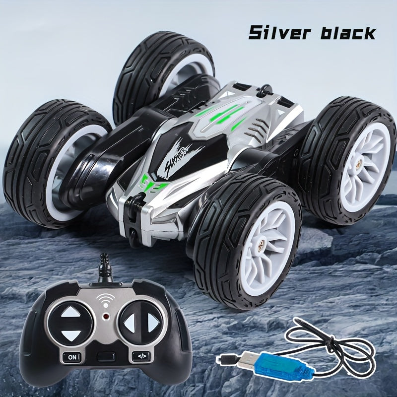 Double-Sided RC Stunt Car – 2.4GHz Remote Control, Mini Size, Durable Design