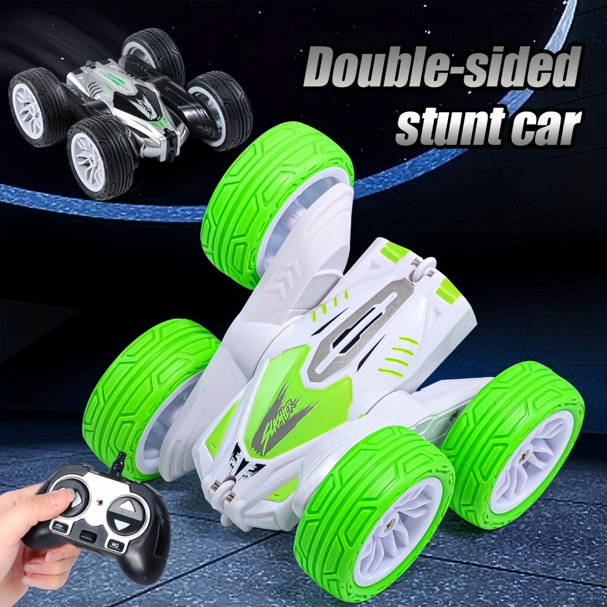 Double-Sided RC Stunt Car – 2.4GHz Remote Control, Mini Size, Durable Design