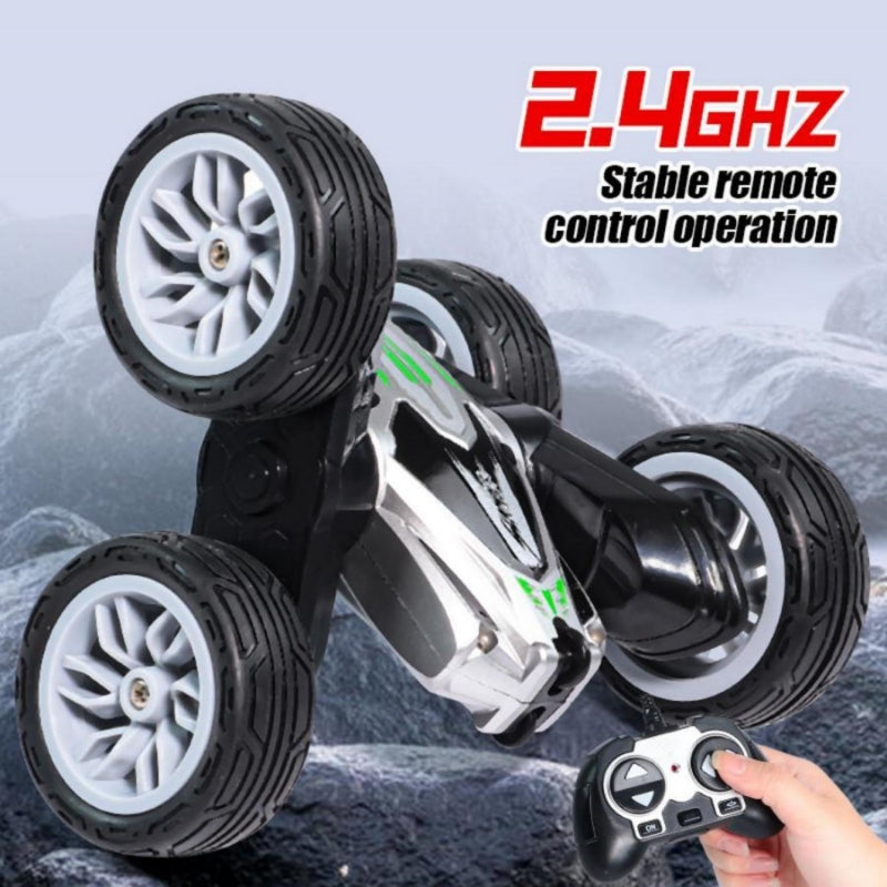 Double-Sided RC Stunt Car – 2.4GHz Remote Control, Mini Size, Durable Design