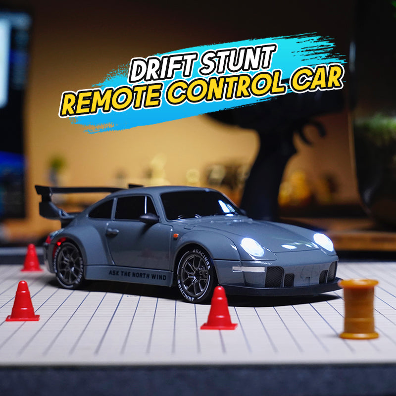 1:24 4WD High Speed RC Drift Car – Dual Tires, LED Lights & 2 Speed Modes